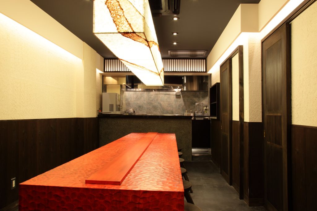 店舗内装飲食事例